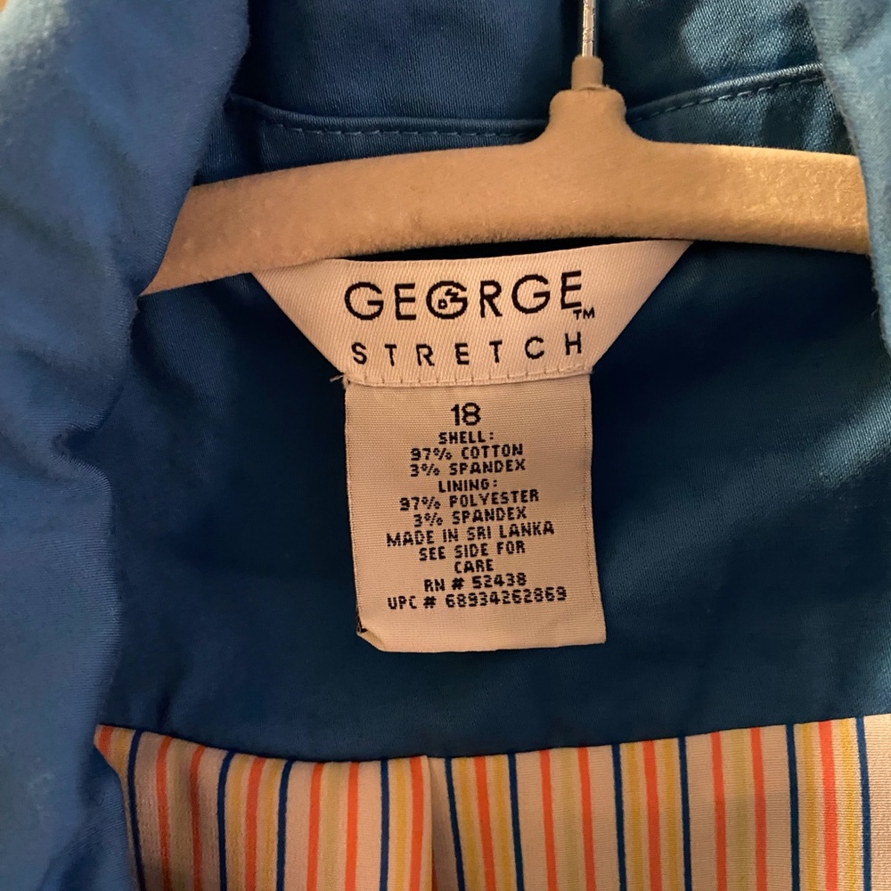 Vibrant Blue Blazer - Picture 2 of 2